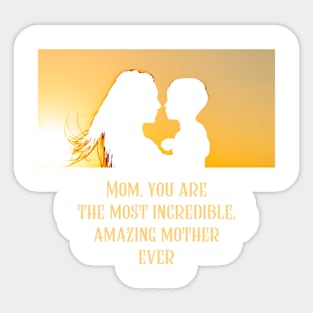 Amazing Mother Sticker